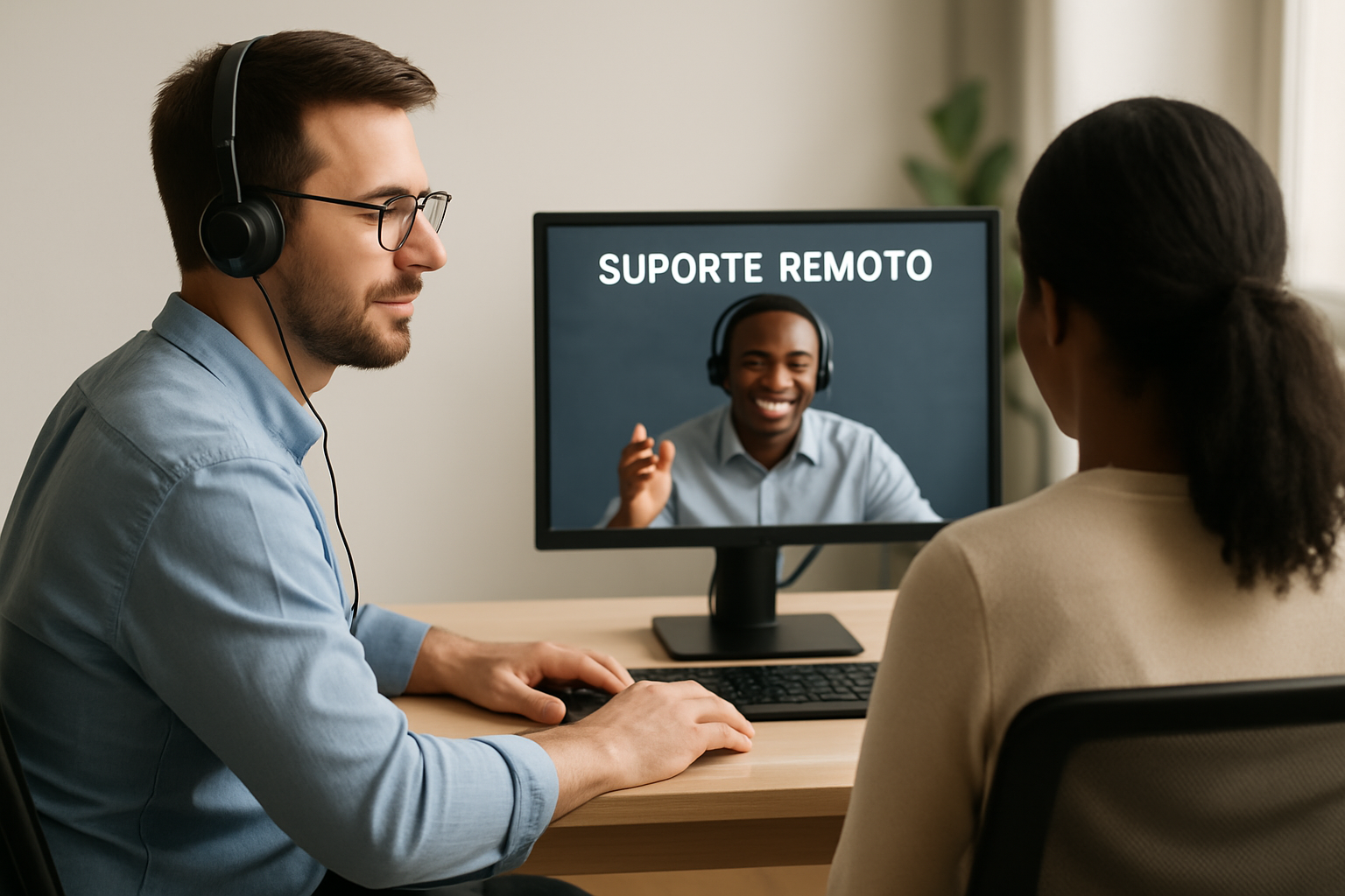 Suporte técnico remoto via internet